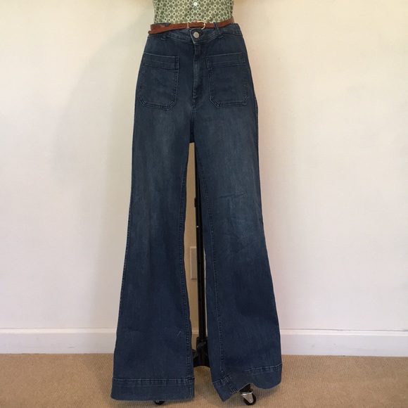 H and m wide leg jeans Clearance